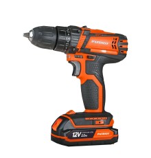 PATRIOT BR 111ES Дрель-шуруповерт аккумуляторная [180201411] { две батареи Li-Ion, 12V, зарядка за 1 час, двусторонняя бита, кейс }