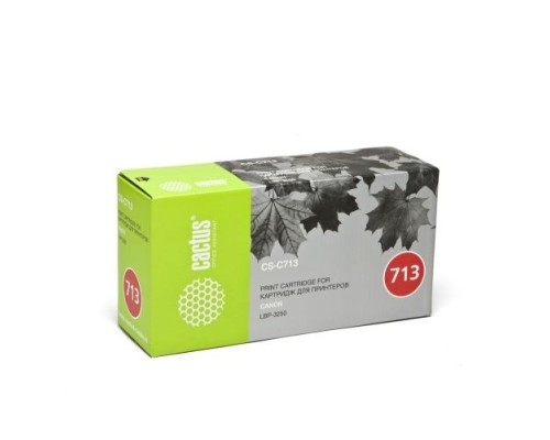 [расходные материалы] Cactus CS-C713S (1871B002) Картридж черный для Canon LBP 3250 i-Sensys (2000 стр.)