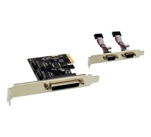 Exegate EX281226RUS Контроллер EXE-303 PCI-E, 2*COM port + 1*LPT (OEM)