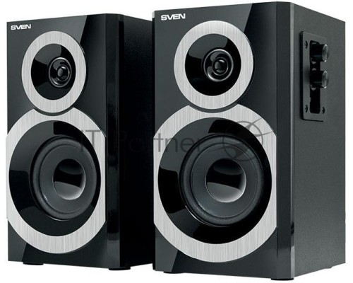 Колонки Sven SPS-619 2.0 черный 20Вт