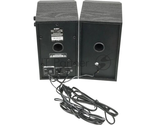Колонки Sven SPS-619 2.0 черный 20Вт