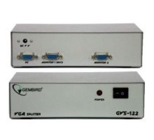 Gembird GVS122  Разветвитель сигнала VGA на 2 монитора (Gembird) 