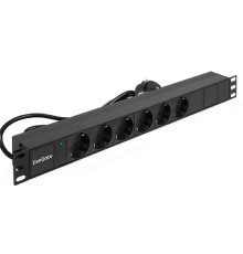Exegate EX280827RUS Блок розеток ExeGate ServerPro PDU-19H602 Al-6S-EU2, 19