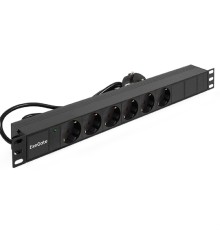 Exegate EX280828RUS Блок розеток ExeGate ServerPro PDU-19H603 Al-6S-EU2.5, 19