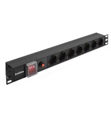 Exegate EX280837RUS Блок розеток ExeGate ServerPro PDU-19H702 Al-7S-C14-SW-O, 19