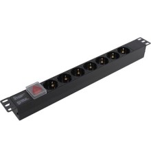 Exegate EX280838RUS Блок розеток ExeGate ServerPro PDU-19H703 Al-7S-C20-SW, 19