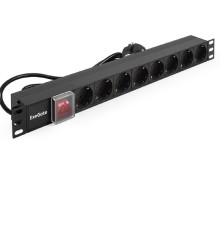 Exegate EX280842RUS Блок розеток ExeGate ServerPro PDU-19H803 Al-8S-EU2-SW, 19
