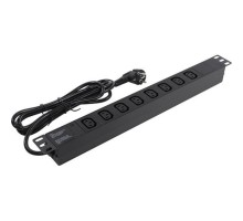 Exegate EX280855RUS Блок розеток ExeGate ServerPro PDU-19H809 Al-8C13-EU2.5, 19
