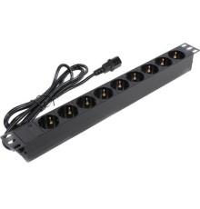 Exegate EX280852RUS Блок розеток ExeGate ServerPro PDU-19H906 Al-9S-C14-2.5, 19