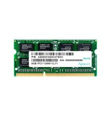 Apacer DDR3 SODIMM 8GB DS.08G2K.KAM PC3-12800, 1600MHz