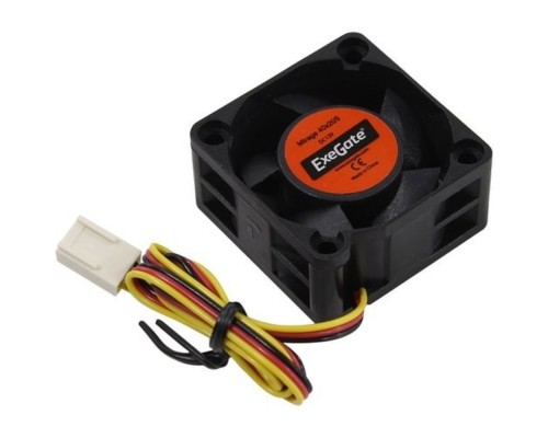 [Вентиляторы] Exegate EX281211RUS Вентилятор ExeGate Mirage-S 40x40x20 подшипник скольжения, 5500 RPM, 23dB, 3pin