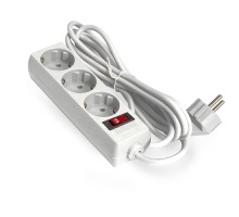 Exegate EX279354RUS Удлинитель ExeGate EC-3-3W (3 розетки, 3м, евровилка, белый)