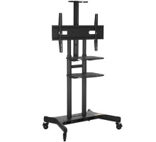 ONKRON TS1881 черный 2 полки для AV в комплкте Для телевизоров диагональю 50-86