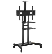 ONKRON TS1881 черный 2 полки для AV в комплкте Для телевизоров диагональю 50-86