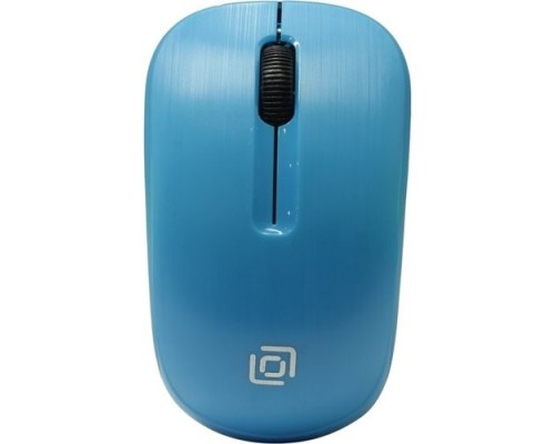 [Мышь] Oklick 525MW голубой оптическая (1000dpi) беспроводная USB (2but) [1090724]