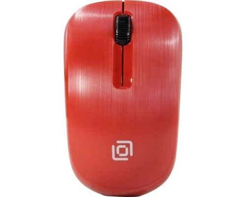 [Мышь] Oklick 525MW красный оптическая (1000dpi) беспроводная USB (2but) [1090720]