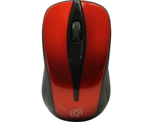 [Мышь] Oklick 675MW черный/красный оптическая (800dpi) беспроводная USB (2but) [1025919]