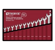 Thorvik W1S12TB Набор ключей гаечных рожковых серии ARC в сумке, 6-32 мм, 12 предметов