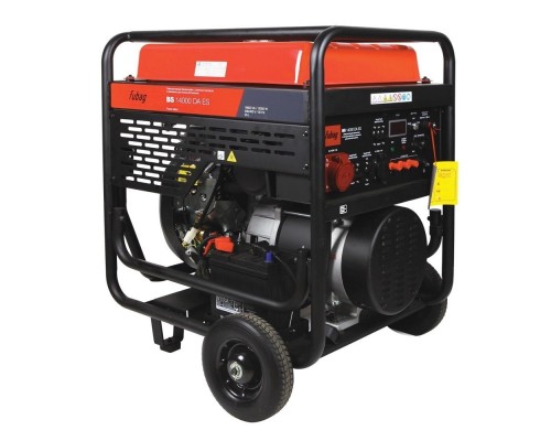 [Генераторы, Блоки автоматики] FUBAG BS 14000 DA ES [641056] Электростанция бензиновая с электростартером и коннектором автоматики {трехфазный бензиновый генератор c электростартером}