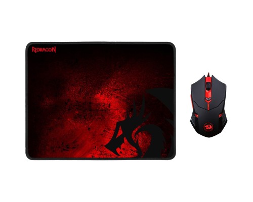 [Клавиатура] Redragon Игровой набор M601WL-BA RU [78227] {беспроводная мышь+ковер }