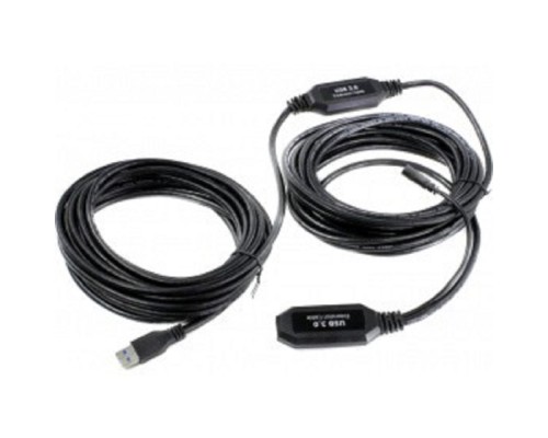 [кабели] VCOM CU827-10M Кабель-адаптер USB3.0-repeater, удлинительный активный <Am-->Af> 10м <CU827-10M>[6937510855117]