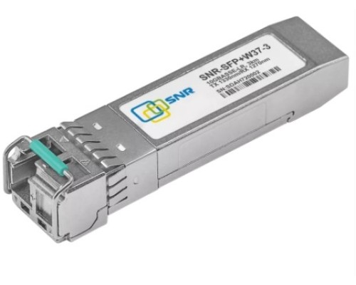 [Сетевое оборудование] SNR-SFP+W37-3 Модуль SFP+ WDM, дальность до 3км (5dB), 1330нм
