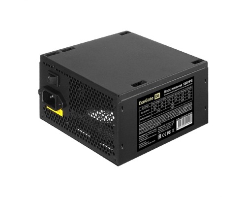 [Блок питания] Exegate EX282072RUS Блок питания 550W ExeGate 550PPE, ATX, black, APFC, 12cm, 24p+(4+4)p PCI-E, 3*IDE, 5*SATA, FDD