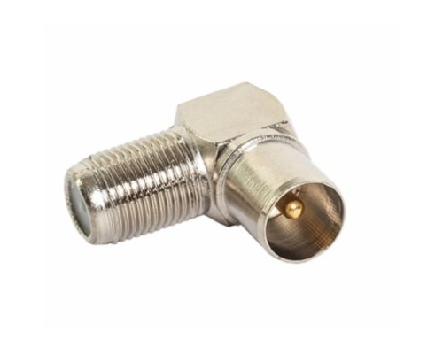 [Переходник] PROconnect (05-4311-4-7) Переходник  гнездо F - штекер TV, угловой (1шт)