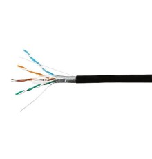 SkyNet Кабель FTP outdoor 4x2x0,46, медный, FLUKE TEST, кат.5e, однож., 100 м, box, черный [CSL-FTP-4-CU-OUT/100]