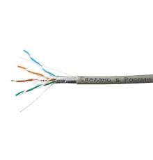 SkyNet Кабель FTP indoor 4x2x0,51, медный, FLUKE TEST, кат.5e, однож., 100 м, box, серый [CSP-FTP-4-CU/100]