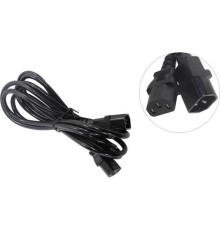 Exegate EP280629RUS Кабель монитор - компьютер (UPS->устройство) ExeGate Power EC-3P (IEC 320 С13->С14) VDE-250V-3*1.0mm2, медь, черный, 3м.