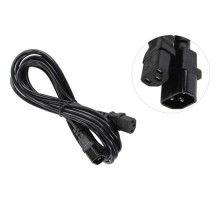 Exegate EP280630RUS Кабель монитор - компьютер (UPS->устройство) ExeGate Power EC-5P (IEC 320 С13->С14) VDE-250V-3*0.5 mm2, медь, черный, 5м.