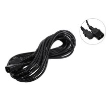 Exegate EP280633RUS Кабель монитор - компьютер (UPS->устройство) ExeGate Power EC-10P (IEC 320 С13->С14) VDE-250V-3*0.75mm2, медь, черный, 10м.