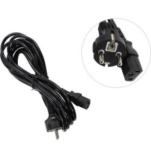 Exegate EP280655RUS Кабель питания ExeGate Power PC-5P (Евровилка Schuko->С13) VDE-250V-3*1.0mm2, медь, черный, 5м.