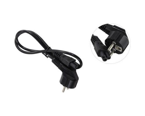 [кабели] Exegate EP280678RUS Кабель питания ноутбуков ExeGate Power PC5-7,5P (Евровилка Schuko->С5) VDE-250V-3*0.5mm2, медь,  0.75м