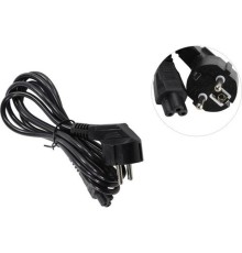 Exegate EP280679RUS Кабель питания ноутбуков ExeGate Power PC5-1,8P (Евровилка Schuko->С5) VDE-250V-3*0.5mm2, медь, черный, 1.8м.