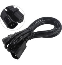 Exegate ES280987RUS Кабель монитор - компьютер (UPS->устройство) ExeGate Special EC-1,8S (IEC 320 С13->С14) 3*0.5mm2, CCA, черный, 1.8м.