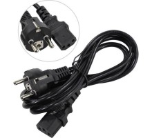 Exegate ES280993RUS Кабель питания ExeGate Special PC-1,8S (Евровилка Schuko->С13) 3*0.5mm2, CCA, черный, 1.8м.