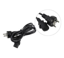 Exegate ES280994RUS Кабель питания ExeGate Special PC-1,8S (Евровилка Schuko->С13) 3*0.75mm2, CCA, черный, 1.8м.