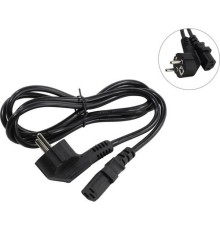 Exegate ES280999RUS Кабель питания ExeGate Special PC-1,8S (Евровилка угловая Schuko->С13) 3*0.5mm2, CCA, черный, 1.8м.