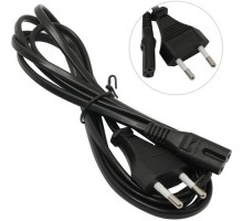 Exegate ES281005RUS Кабель питания ноутбуков, аудио/видео ExeGate Special PCN-1,8S (Евровилка CEE7/16->С7)  2*0.5mm2, CCA, черный, 1.8м.