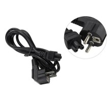 Exegate ES281010RUS Кабель питания ноутбуков ExeGate Special PC5-1,8S (Евровилка Schuko->С5) (3-pin) 0.75mm2, ССА, черный, 1.8м.