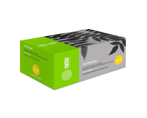 [расходные материалы] Cactus 106R02782 Картридж CS-PH3260X для Xerox Ph 3052/3052NI/3260, 6000 стр.