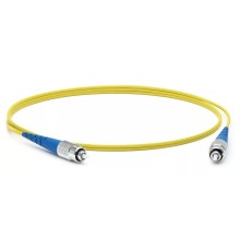 Hyperline FC-S2-9-FC/UR-FC/UR-H-5M-LSZH-YL Патч-корд волоконно-оптический (шнур) SM 9/125 (OS2), FC/UPC-FC/UPC, 2.0 мм, simplex, LSZH, 5 м