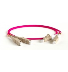 Hyperline FC-D2-504-LC/PR-SC/PR-H-2M-LSZH-MG Патч-корд волоконно-оптический (шнур) MM 50/125(OM4), LC-SC, duplex, 10G, LSZH, 2 м