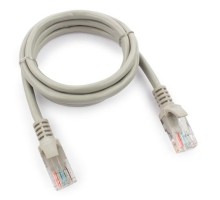 Cablexpert Патч-корд UTP PP12-1M кат.5, 1м, литой, многожильный (серый)