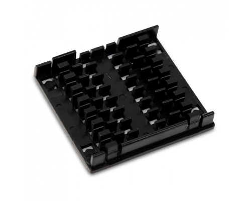 [Монтажное оборудование] Hyperline FO-MSPL01-BK Ложемент для КДЗС 8/16 (емкость до 16 волокон)