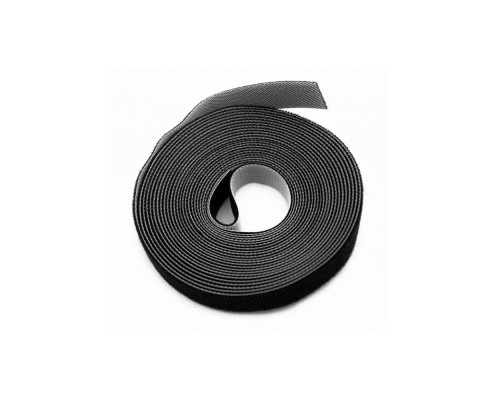 [Монтажное оборудование] Hyperline WASNR-5x25-BK Лента (липучка) в рулоне, ширина 25 мм, длина 5 м, черная