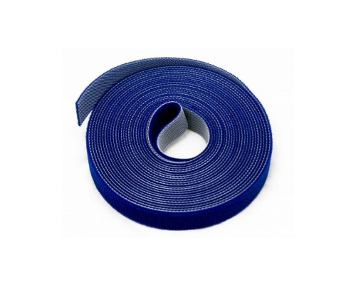 [Монтажное оборудование] Hyperline WASNR-5x25-BL Лента (липучка) в рулоне, ширина 25 мм, длина 5 м, синяя