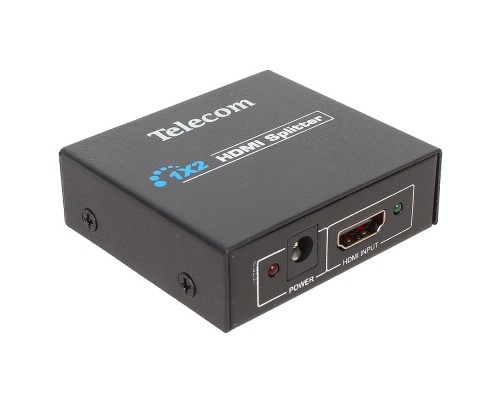 [Переходник] Telecom Разветвитель HDMI 1=>2 , каскадируемый , 1.4v+3D <TTS5010>[6937510891573]